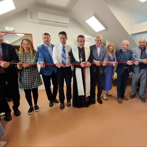 Charitní dům sv. Václava v Ostravě otevřel zrekonstruované podkroví a nový evakuační výtah