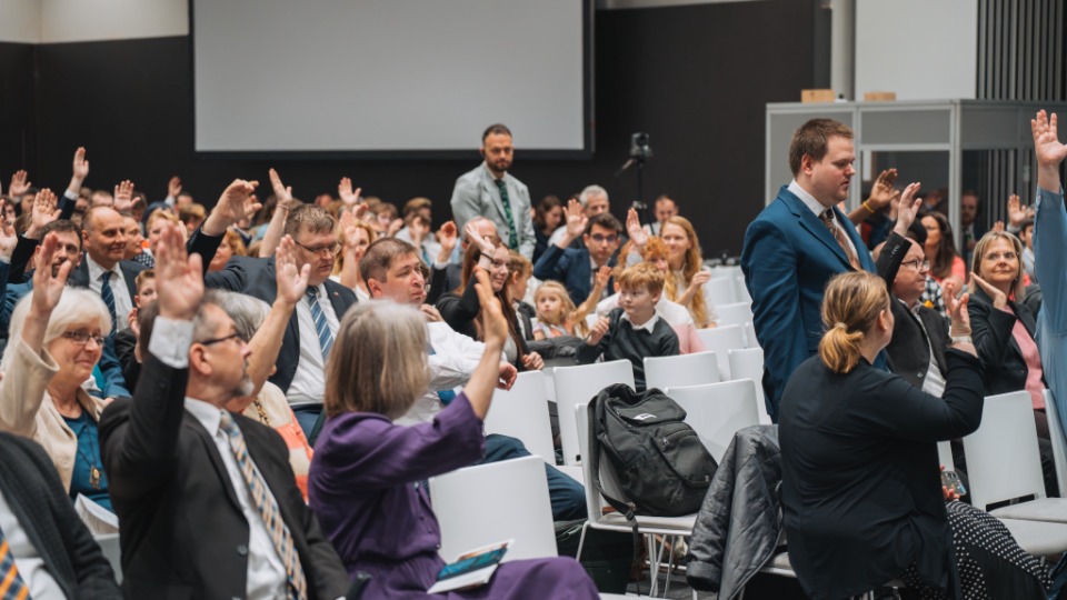 Vyjádření podpory na konferenci